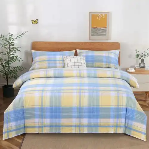 被套床单单件双人单人100纯棉全棉加厚老粗布床单四件套三件套