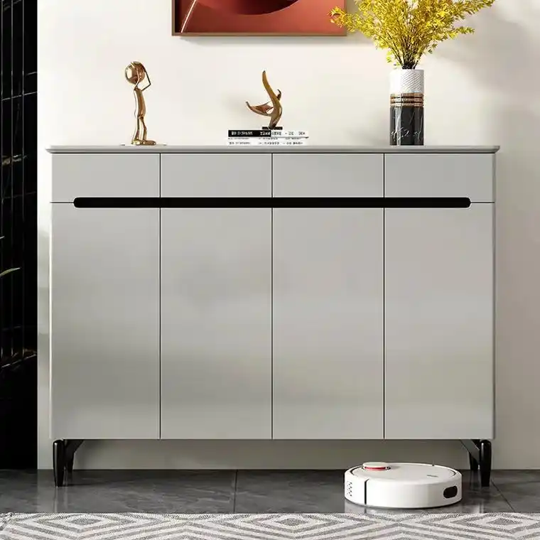 双面鞋柜家用门口大容量烤漆进门玄关柜门厅入户收纳柜 - 抖音