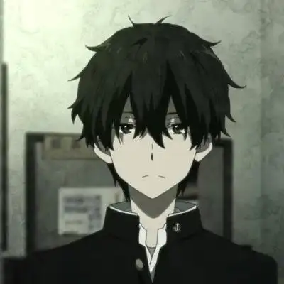 折木奉太郎头像超清帅气冰菓折木奉太郎同人侧脸头像