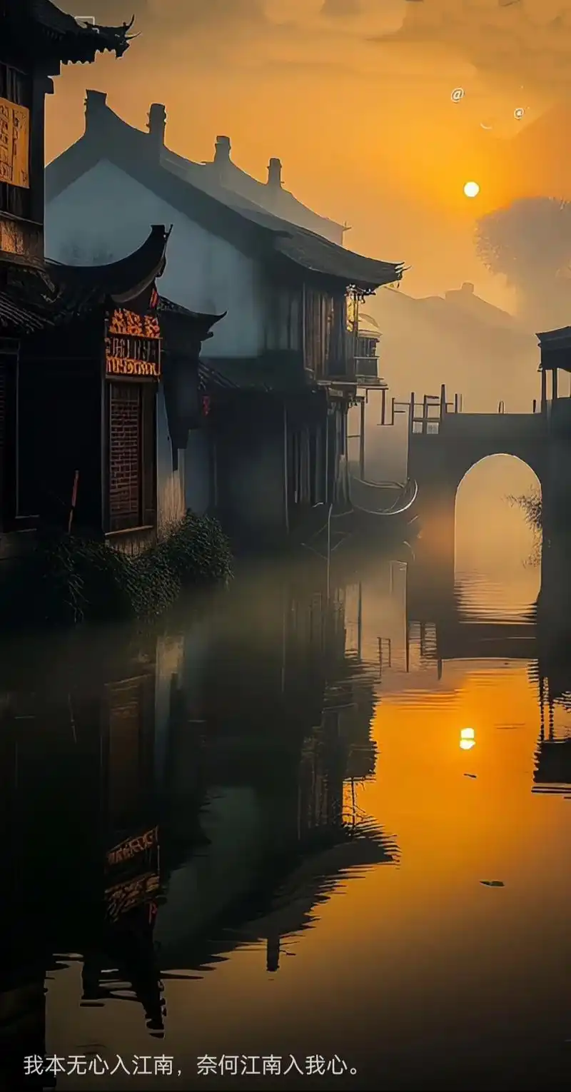 三月江南烟雨氤氲.三月烟雨氤氲,又梦江南烟水路,行尽江南,不 - 抖音