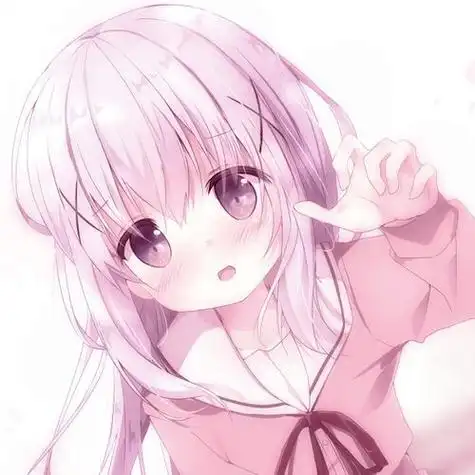 动漫女头软妹头像可爱头像女生头像