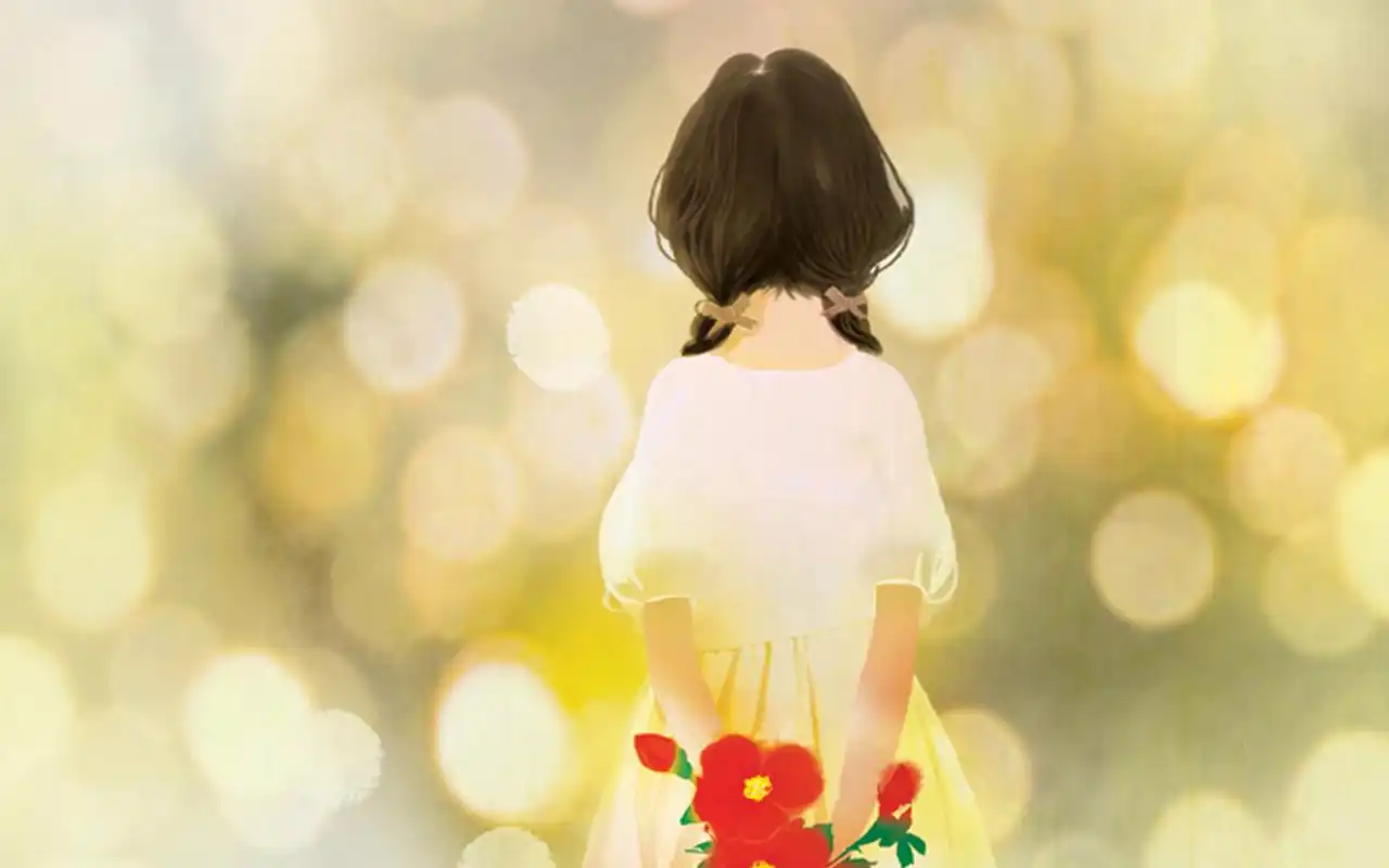 手绘唯美意境快乐童年记忆小清新极简桌面壁纸(二)