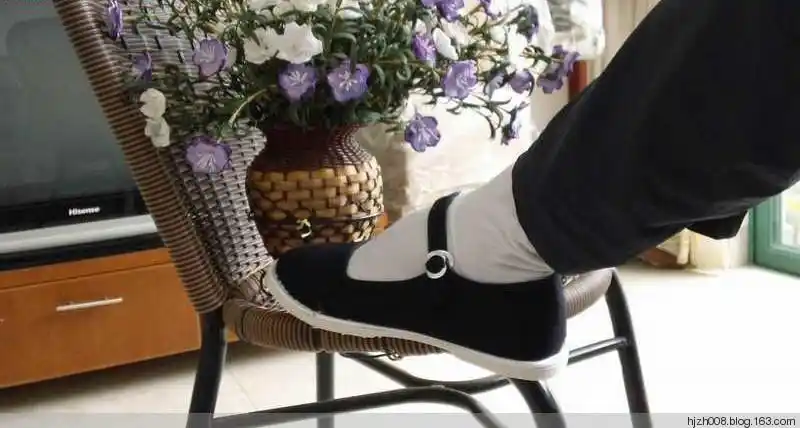 双欧一代布鞋特写