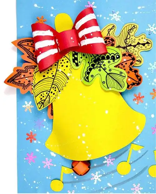 幼儿拼贴综合材料创意画(创意少儿美术剪贴画)(18)