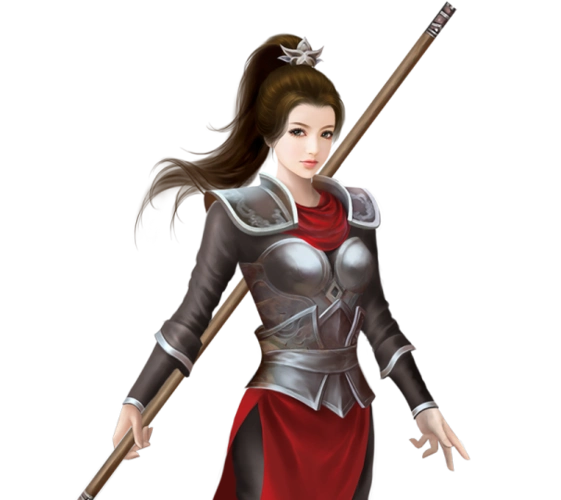 114谁说女子不如男二次元霸气十足的古风女将军组图来袭