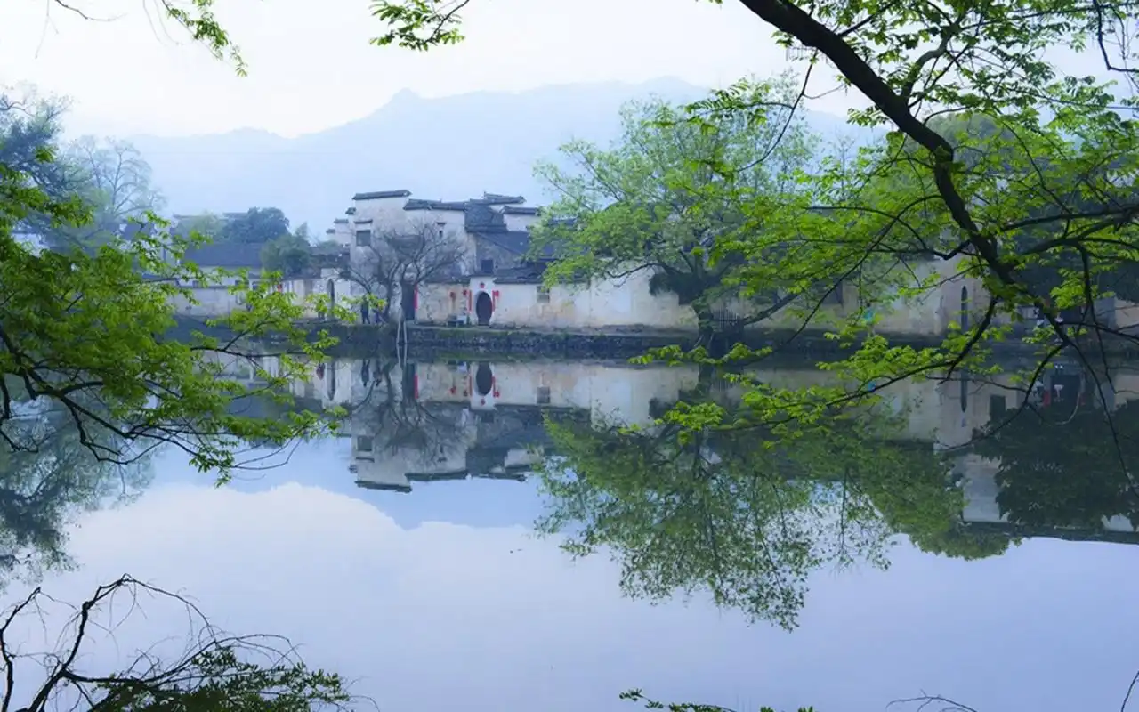 唯美江南古建筑高清桌面壁纸