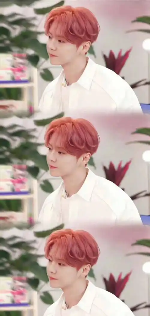 鹿晗染上粉色头发,又掀起一波热议,网友:少女心爆棚的象征