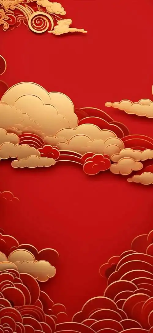 红色壁纸,世事千帆过,前方终会是温柔和月光|红色系