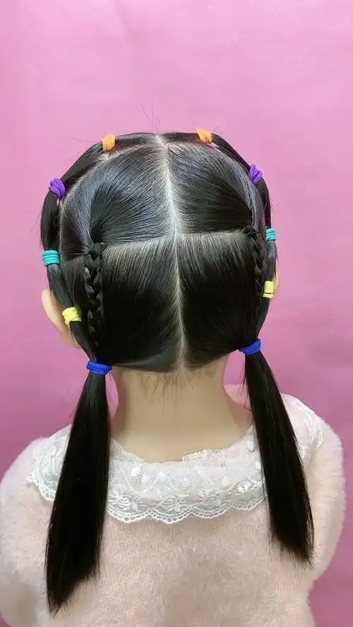 幼儿园午休,不隔头发发型#儿童编发