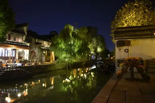 春日江南游之江南古镇南浔高清夜景推荐