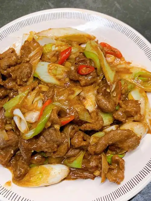 葱爆羊肉好香好嫩好好吃