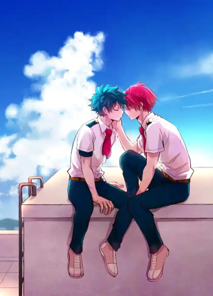 《我的英雄学院》轰焦冻vs绿谷出久,那一抹绿色成了少年的救赎