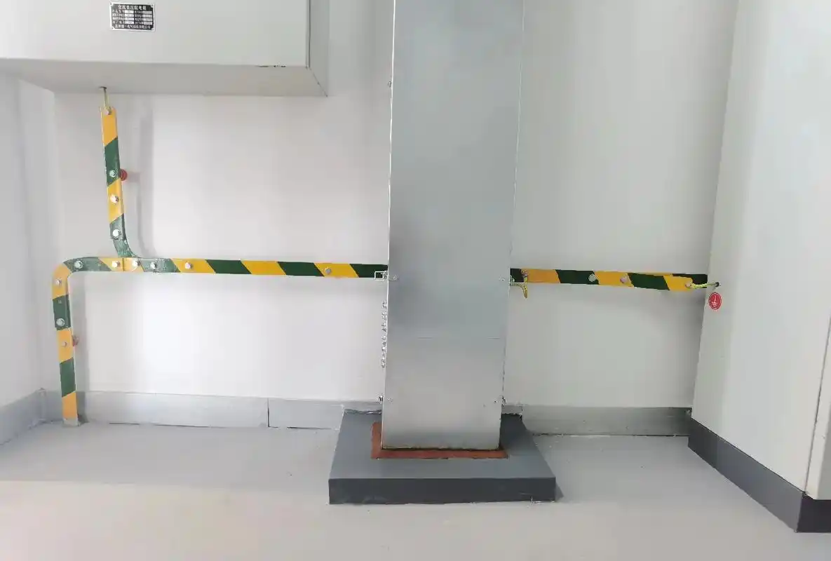 接地扁钢接地可靠!粉色清晰,黄绿间距均匀. - 抖音