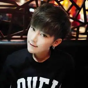 韩版男士假发直发齐碎刘海