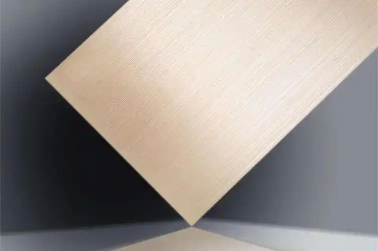 金色拉丝铝板