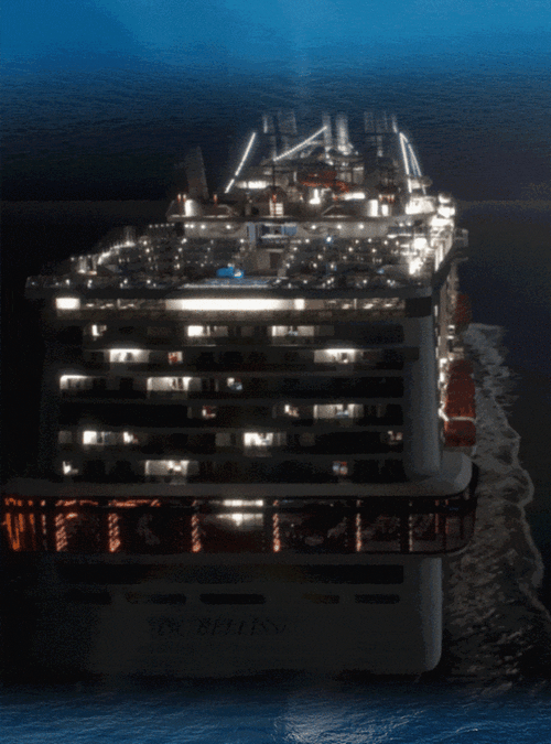 亚洲最大豪华邮轮msc荣耀号2024年首航开启一起出发去海上充个电吧