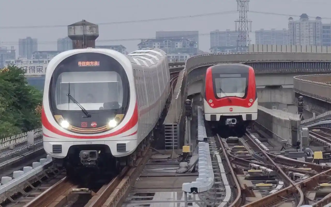 「线未开,车先行」【无锡地铁】1号线三种列车进出站合集(含s1线)