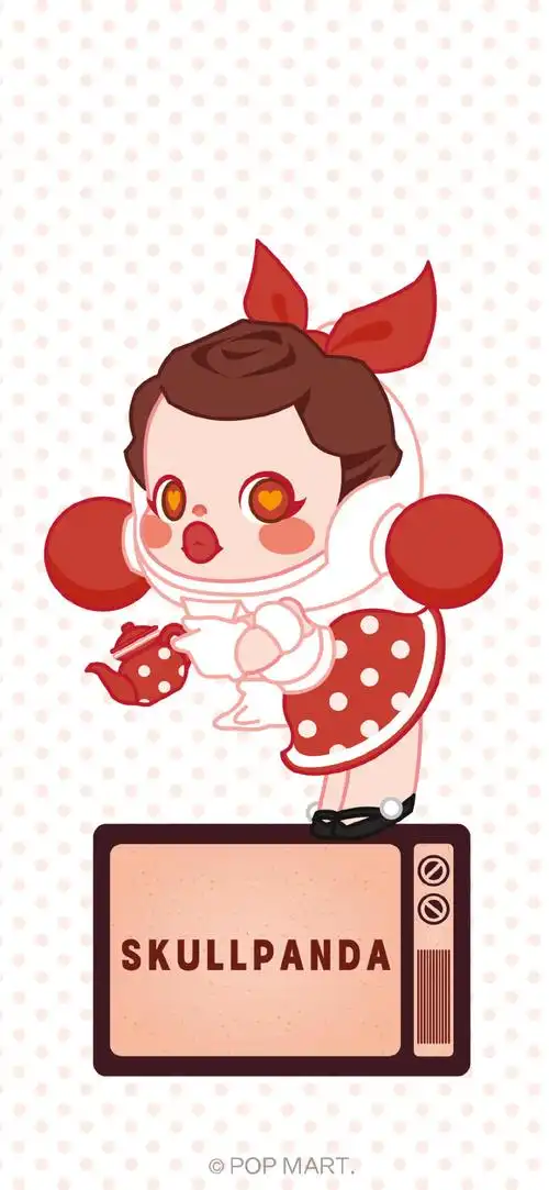 泡泡玛特卡通壁纸头像