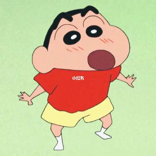 三人头像卡通蜡笔小新