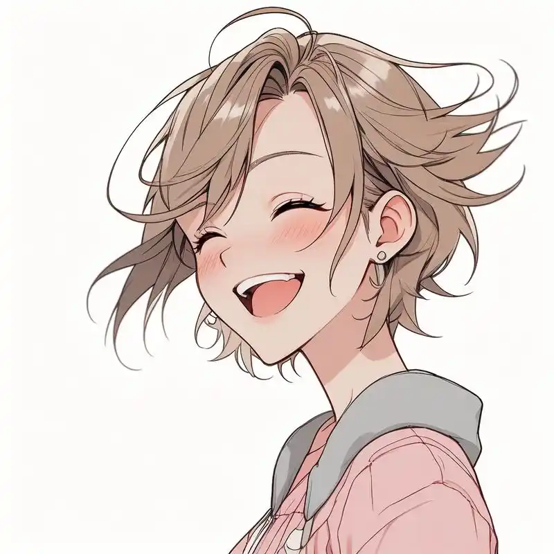 90 开心女生头像合集 96 今天给大家带来一组超级治愈系的开心