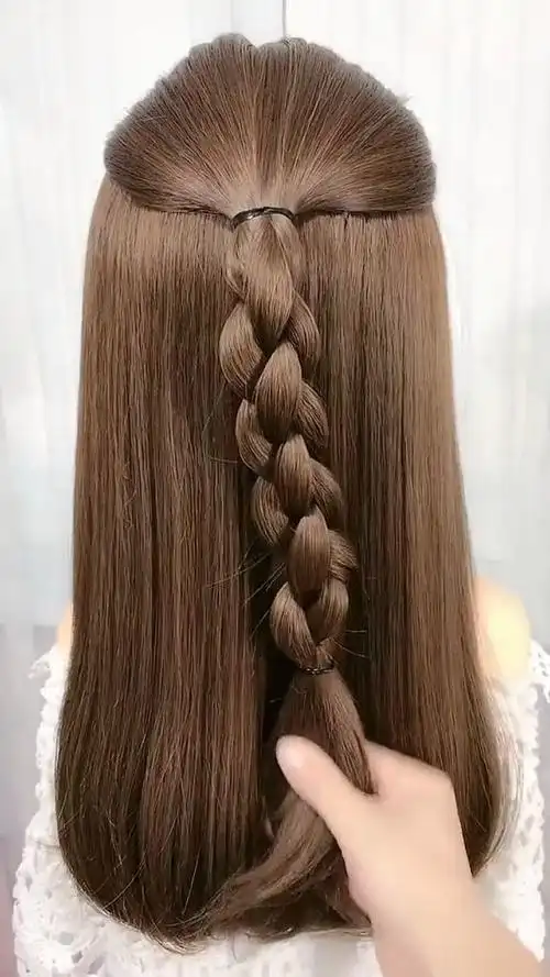 四股圆辫超时长教程手残党的福利,一看就会