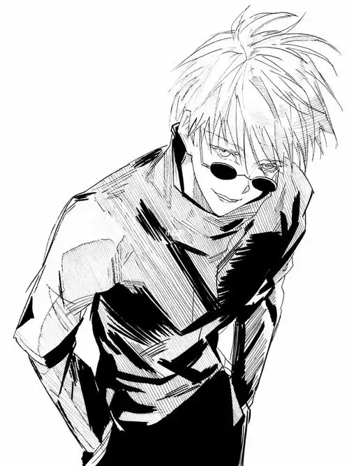 手绘咒术回战五条悟