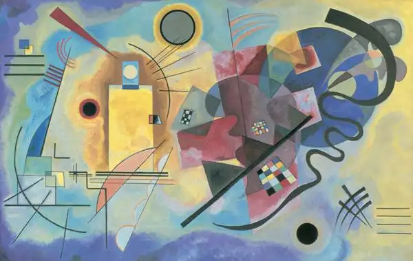 康定斯基执教包豪斯时期的作品计算秩序设计冷静