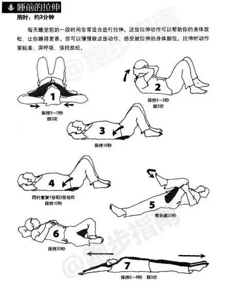 我患有腰肌劳损和腰突.只需要拉伸动作,谢谢!