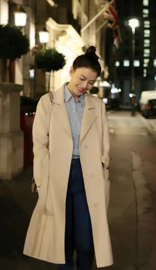 高圆圆私服穿搭范太正了知性优雅又有女人味美得让人移不开眼