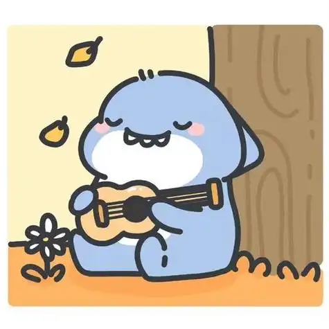 迷之自信小鲨鱼头像女