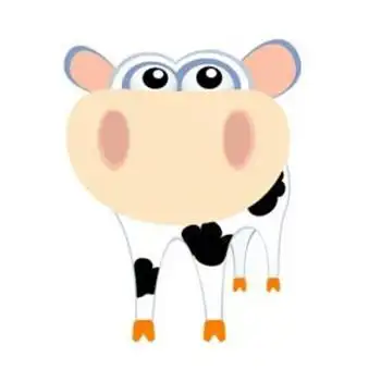 卡通小牛头像可爱图片大全