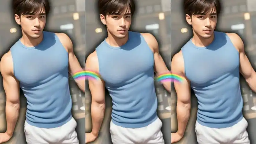 ai腹肌男神:个个都是一顶一的人物