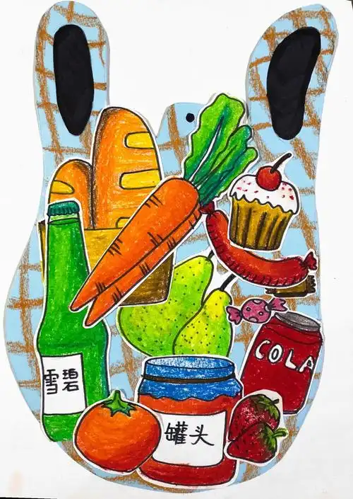 选自网络改编儿童画610岁