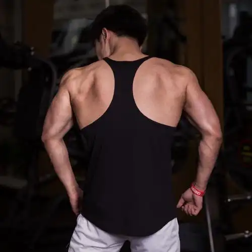 男子健体背心肌肉训练夏季运动健美宽松无袖健身衣