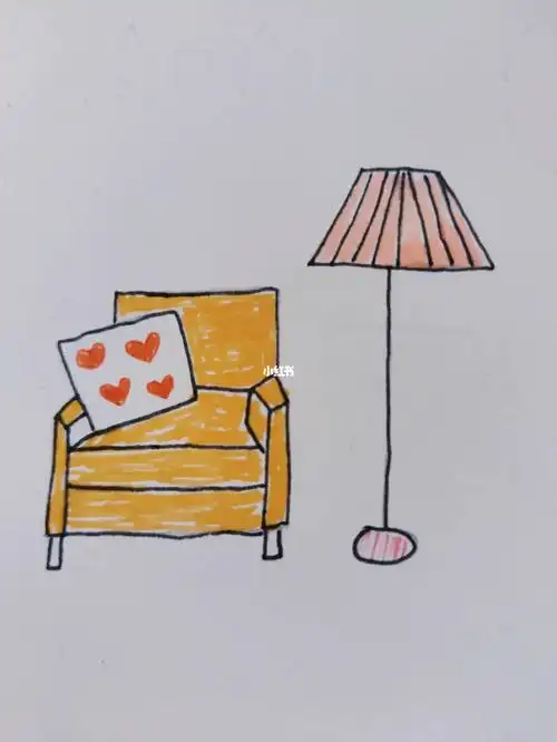 沙发简笔画
