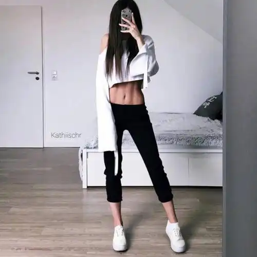 【美体】crop top炫腹时间到!你的马甲线准备好了吗?