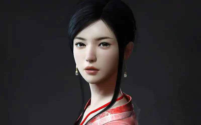 3d美女电脑桌面壁纸