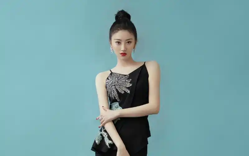 景甜性感冷艳写真图片桌面壁纸