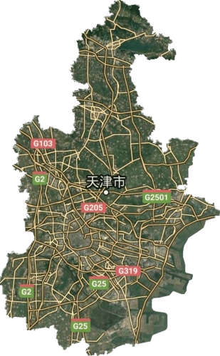 如何下载天津市卫星地图高清版大图
