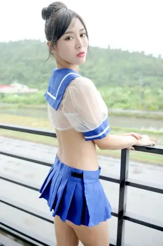 外贸性感透视水手服学生装情趣内衣情趣套装透明性感制服诱惑9425