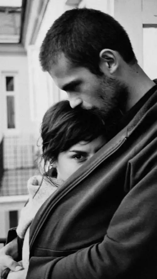 情侣壁纸欧美黑白