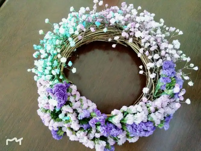 巧手编花环,感受花样孕期