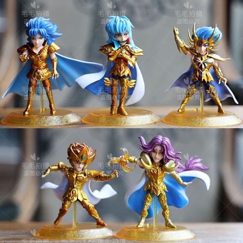 经典卡通黄金圣斗士黄道十二宫神王宙斯圣斗士星矢可动人偶手办