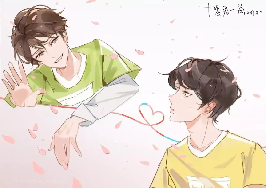 肖战王一博手绘,以及蓝忘机魏无羡手绘,很像的哦