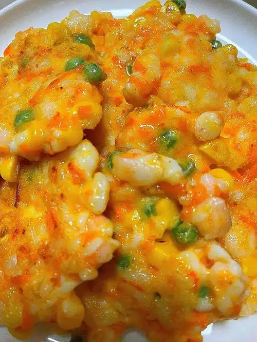 好吃的虾仁饼