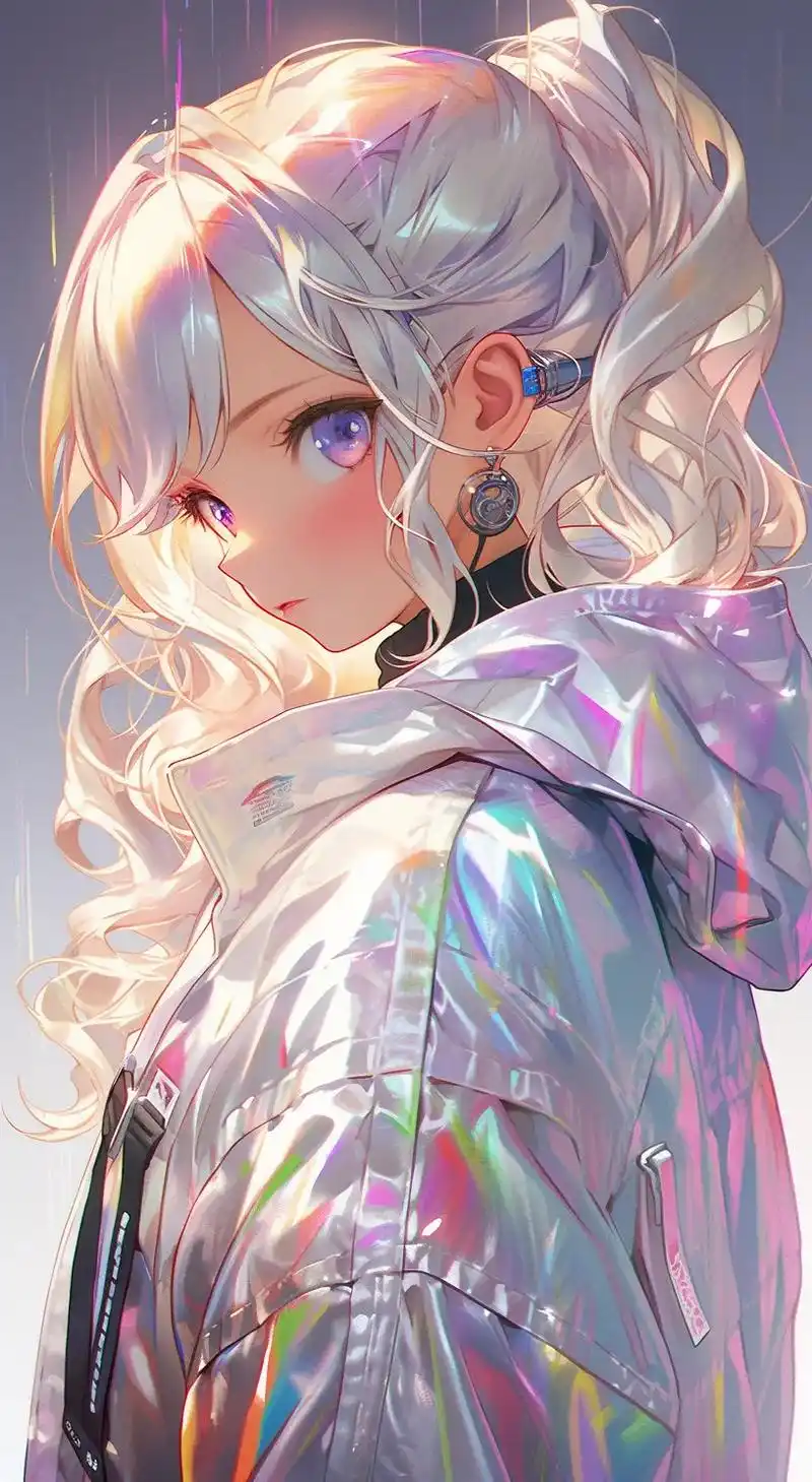 midjouenry帅气女生插画壁纸.魔法口令:a clos - 抖音