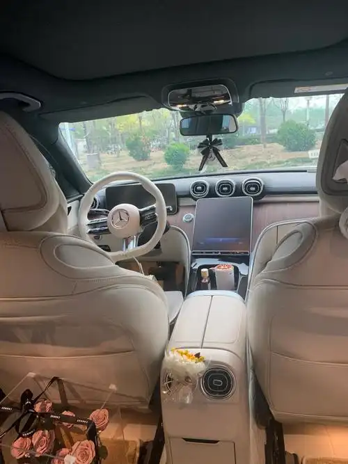 奔驰c260l|仙女最爱白色内饰的车07