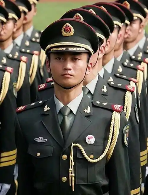 穿军装走出一刻老板娘秒变花痴,前后表情亮了_军人_男子_态度