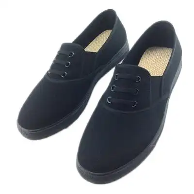 春秋新款87布鞋男士军u单透气耐磨休闲外穿平底工作鞋懒人鞋厚包