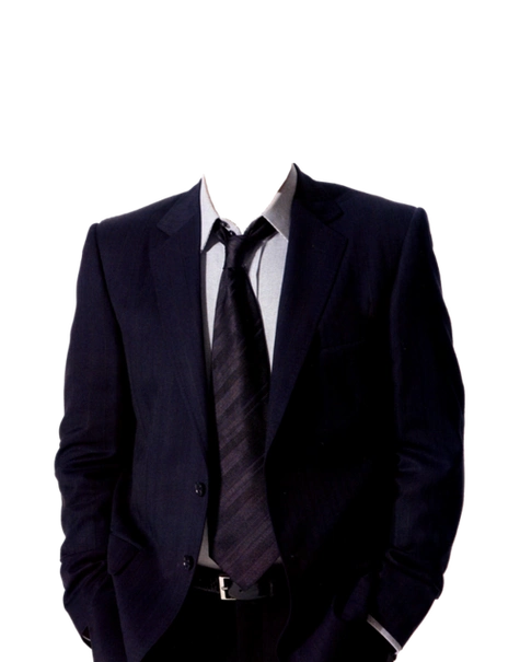 领导穿西装ps模板